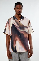 PacSun Printed Camp Shirt