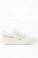 Women's Beige Club C Double Revenge Sneakers