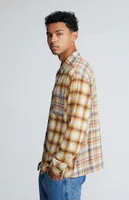 PacSun Lumbar Blocked Plaid Shirt