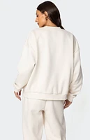 Edikted Babe Oversized Sweatshirt