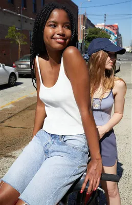John Galt White Beyonca Tank Top