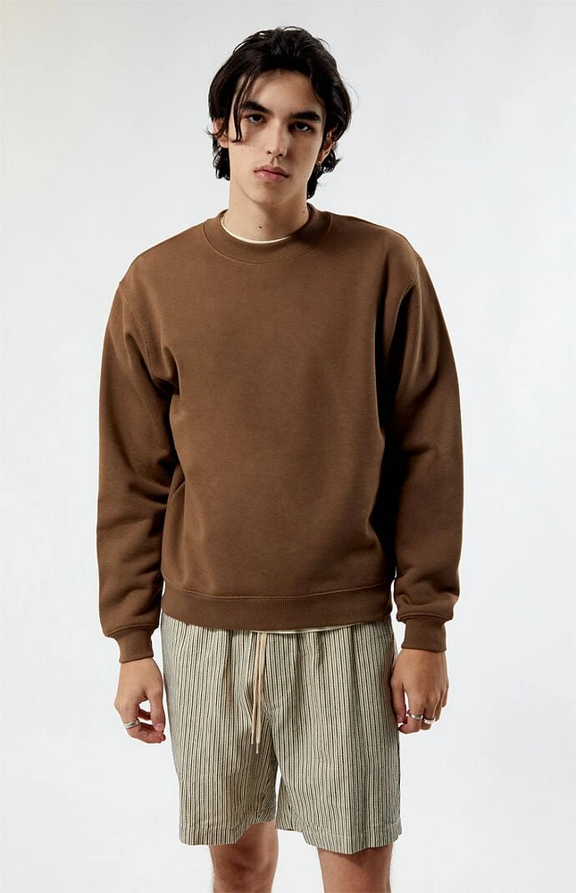 PacSun Solid Crew Neck Sweatshirt