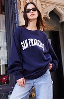 John Galt San Francisco Erica Crew Neck Sweatshirt