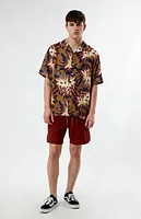 Pacsun Printed Camp Shirt