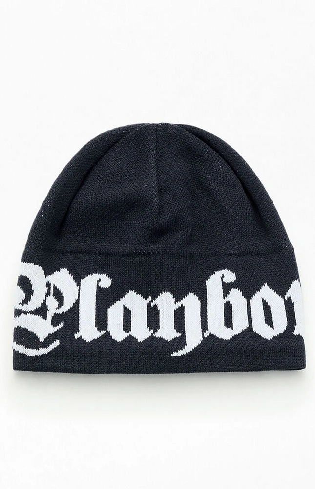 Playboy By PacSun Intarsia Skully Beanie