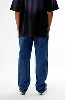 Levi's Dark Indigo Skateboarding 501 Straight Jeans