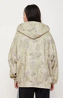 Pacsun Camo Tree Zip Up Hoodie