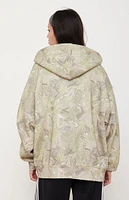 PacSun Camo Tree Zip Up Hoodie