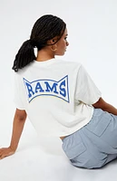 Junk Food Los Angeles Rams Cropped T-Shirt