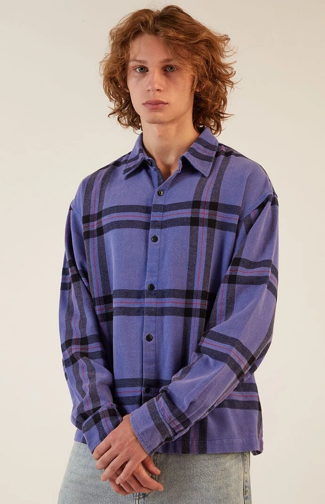 PacSun Washed Flannel Shirt