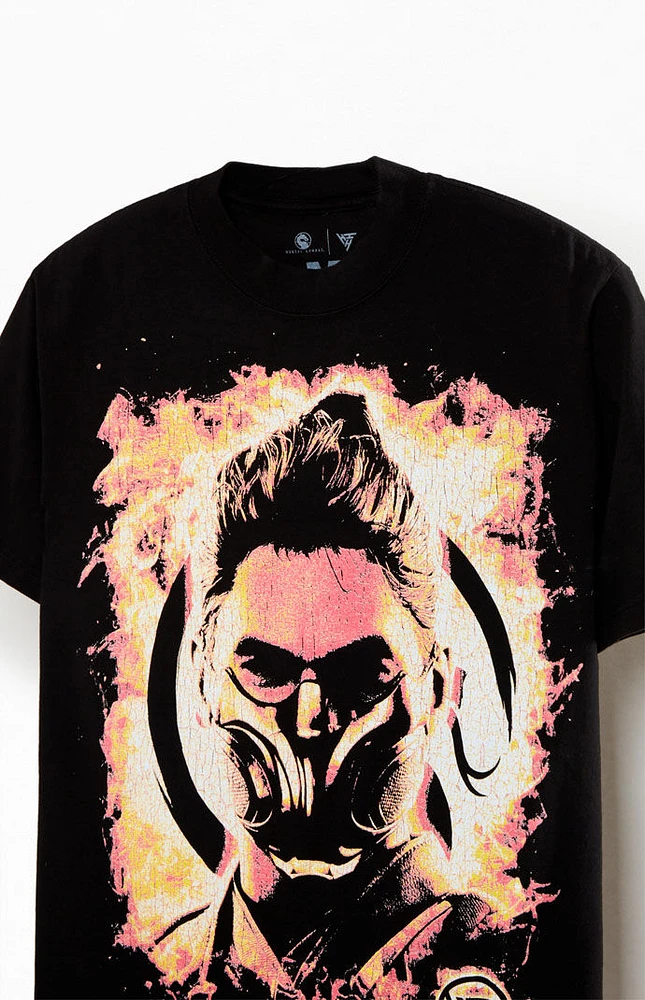 Mortal Kombat Scorpion Grunge T-Shirt