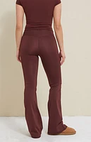 PAC 1980 WHISPER Active Crossover Flare Yoga Pants