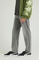 PacSun Stretch Grey Straight Jeans