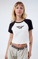 Golden Hour 75 Motorcycle Wings Raglan T-Shirt