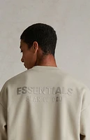 Fear of God Essentials Timber Classic Fleece Crew Neck Sweatshirt