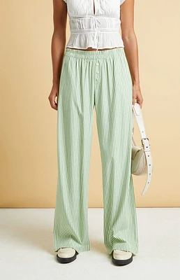 Beverly and Beck Striped Boxer Pants