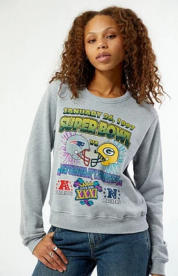 WILD COLLECTIVE x PacSun Super Bowl 1997 Fleece Crew Neck Sweatshirt