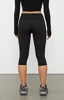 PAC 1980 WHISPER Active Icon Fold-Over Capri Yoga Pants