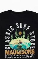 Maui & Sons Surf Stroke T-Shirt