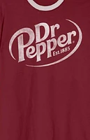 Dr Pepper Logo Ringer T-Shirt