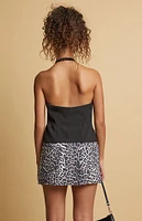 Beverly and Beck Daphne Bow Halter Top