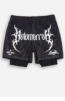 No Tomorrow x Civil Active Hades Mesh Shorts