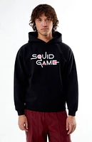 Netflix Squid Game Pink Guards Hoodie