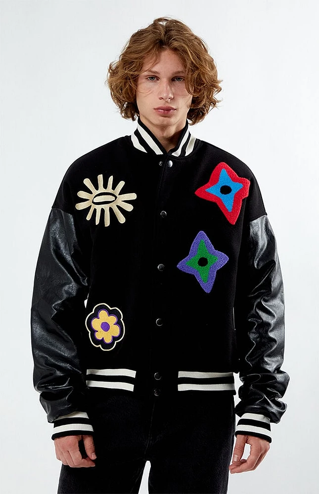 PacSun Heart Of Stone Varsity Jacket