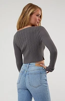 Adelle Cropped Sweater