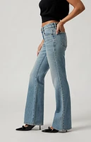 PacSun Jade Low Rise Bootcut Jeans Light Indigo