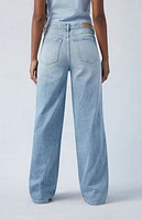 Pacsun Eco Two-Tone Mid Rise Baggy Jeans