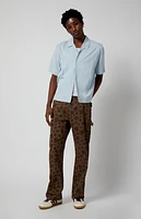 Pacsun Dylan Floral Baggy Carpenter Jeans