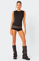 Edikted Brynley Open Back Romper