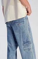 Pacsun Medium Indigo Baggy Carpenter Jeans