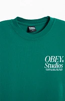 Obey Studios Icon Heavyweight T-Shirt