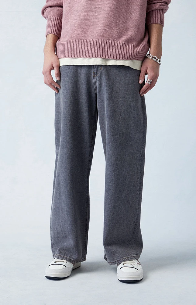 PacSun Eco Gray Extreme Baggy Jeans