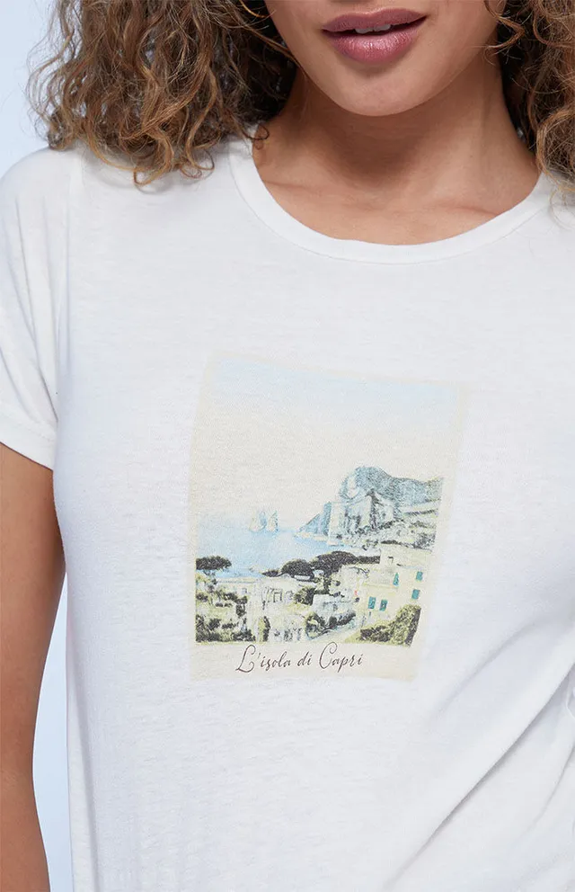 Golden Hour Capri Polaroid Baby T-Shirt