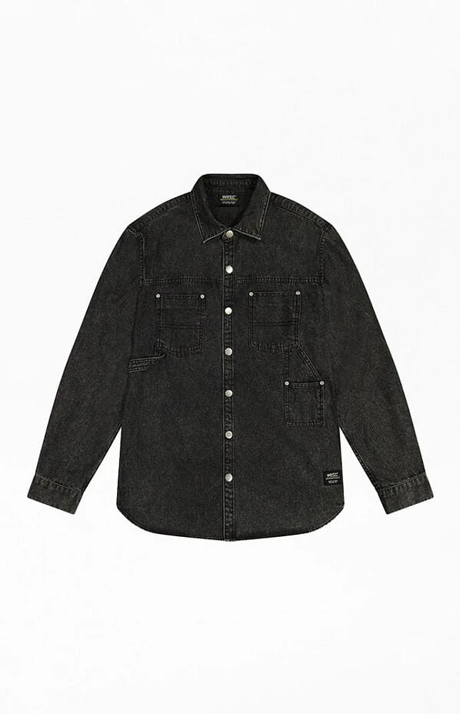 WeSC America Inc Acid Wash Carpenter Overshirt