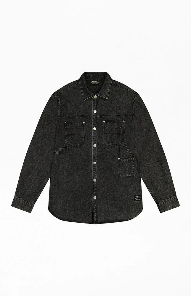 WeSC America Inc Acid Wash Carpenter Overshirt