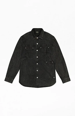 WeSC America Inc Acid Wash Carpenter Overshirt