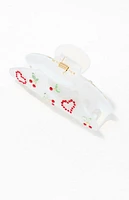 LA Hearts Heart Cherry Hair Claw Clip