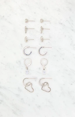 LA Hearts 6 Pack Mia Earrings