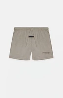 Kids Fear of God Essentials Heather Grey Sweat Shorts