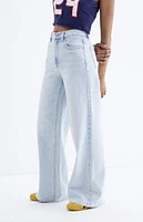 PacSun Nora Light Indigo Wide Leg Jeans