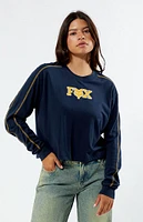 Fox Long Sleeve Cropped T-Shirt