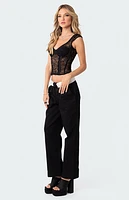 Edikted Rita Lace Corset
