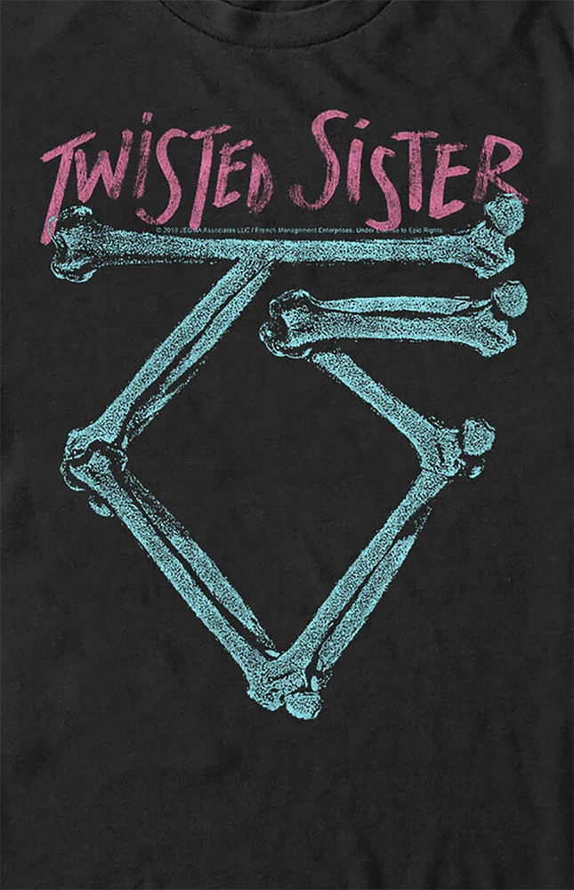 Twisted Sister Bone Logo T-Shirt