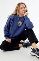 Golden Hour France Ski Crew Neck Sweatshirt