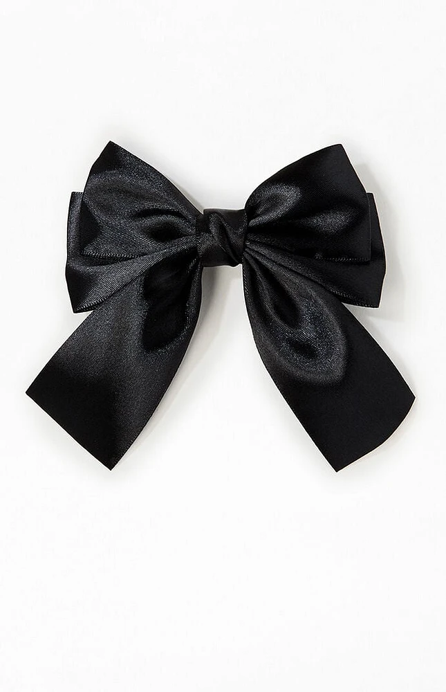 LA Hearts Chloe Satin Bow Barrette