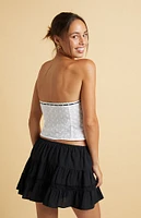 Beverly and Beck Maxine Strapless Eyelet Corset